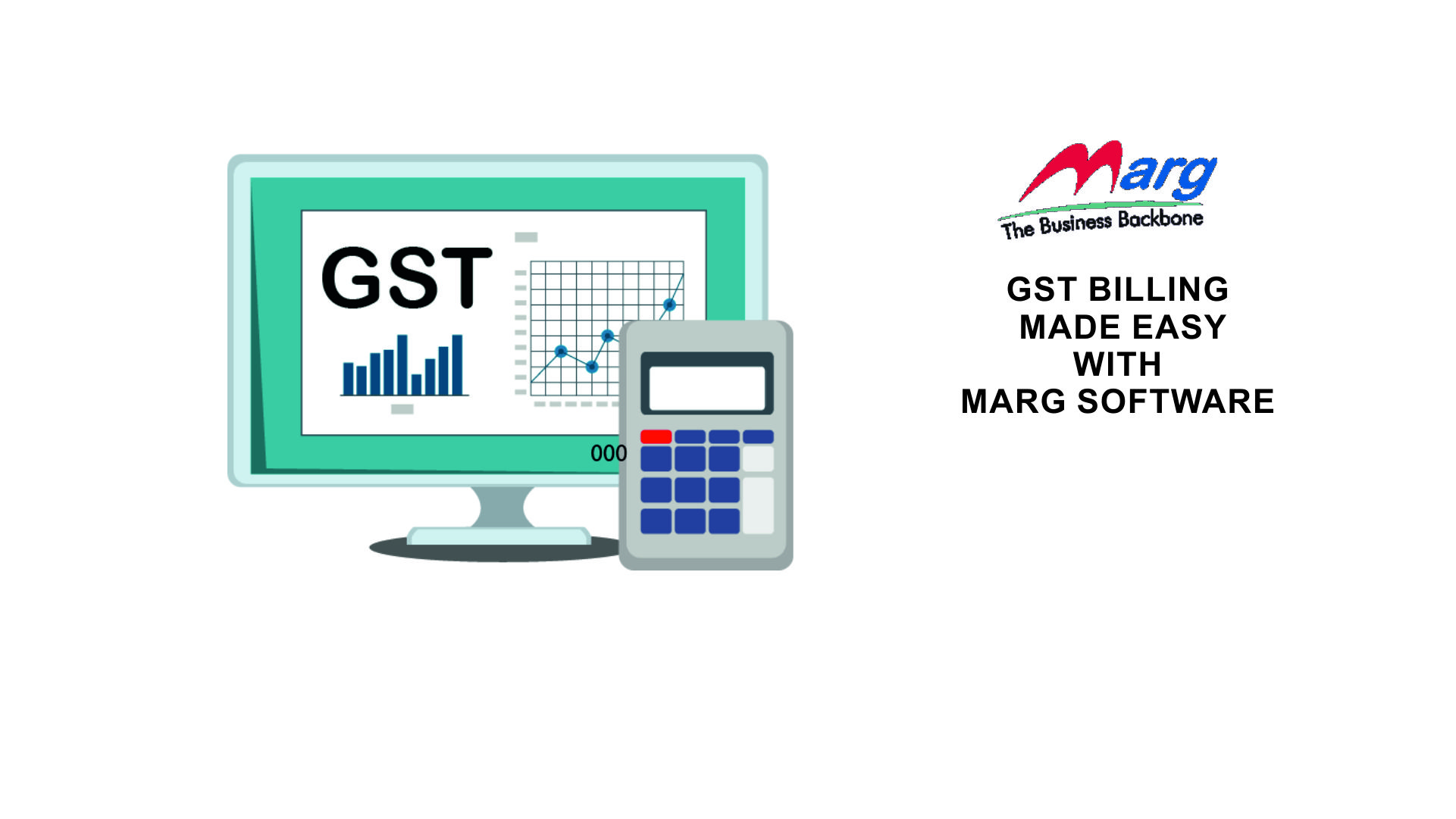 Marg ERP dashboard screenshot